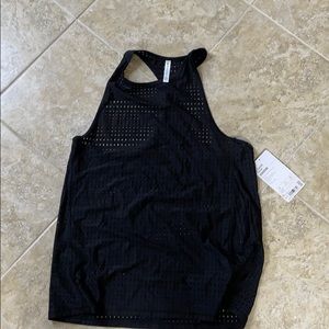 Athleta black workout top
